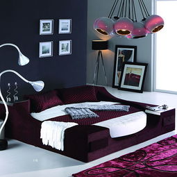 古沙家居布藝真絲雙人床 匠心工藝與舒適體驗的完美結(jié)合